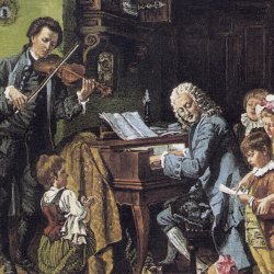 image of the Bach famile